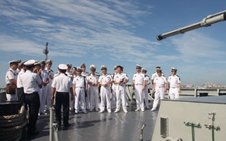 Tàu hải quân VN kết thúc chuyến thăm Trung Quốc
