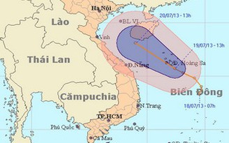 Áp thấp có khả năng mạnh thêm