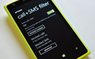 Lumia đã có tính năng chặn cuộc gọi