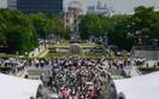 Nhật kỷ niệm 68 năm ngày Mỹ ném bom nguyên tử xuống Hiroshima