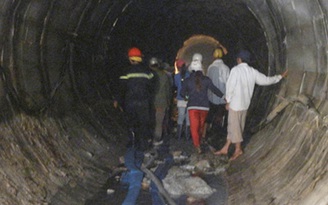 Ba công nhân kẹt trong hầm thủy điện có thể đã tử vong