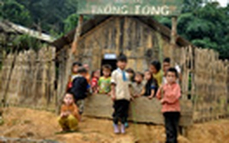 Lớp mẫu giáo ở Mù Căng Chải