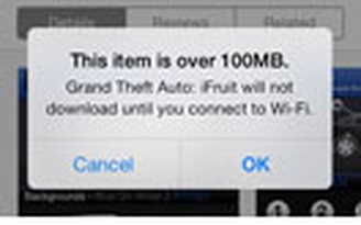 iOS 7 cải tiến khả năng tải ứng dụng bằng 3G