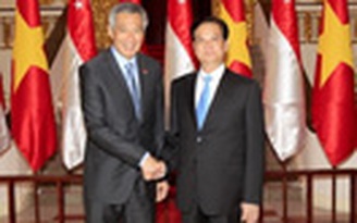 Nâng quan hệ đối tác chiến lược Việt Nam - Singapore