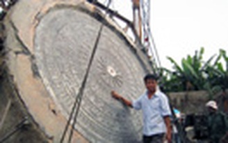 Đúc trống đồng lớn nhất thế giới Đúc trống đồng lớn nhất thế giới