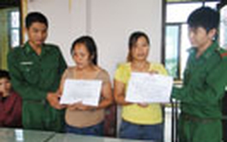 Bắt hai 'má mì' đưa phụ nữ sang Trung Quốc bán