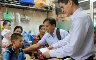 Đến với bệnh nhi ung thư
