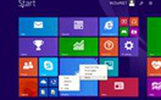Windows 8.1 sắp có bản cập nhật đầu tiên