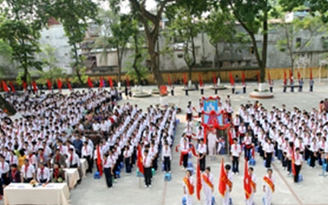 Hà Nội tăng thêm 20.000 học sinh vào lớp 6