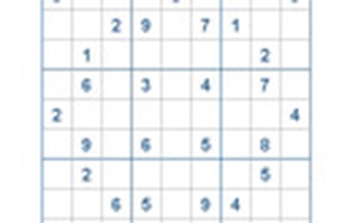 Mời các bạn thử sức với ô số Sudoku 2602 mức độ Khó