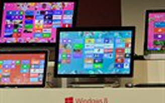 Microsoft bán được 200 triệu bản quyền Windows 8