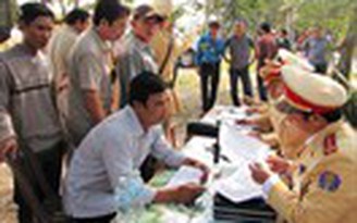 Tước 307 giấy phép lái xe ô tô