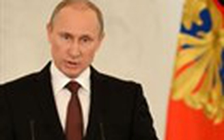 Tổng thống Putin ký hiệp ước sáp nhập Crimea