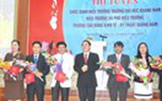 Quảng Nam khởi động kỳ thi tuyển lãnh đạo trường đại học, cao đẳng