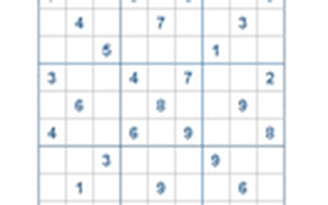 Mời các bạn thử sức với ô số Sudoku 2626 mức độ Khó