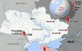 Binh lực Nga tại biên giới Ukraine