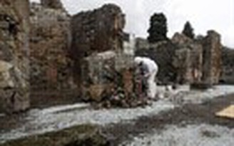 Bảo quản tàn tích Pompeii nhờ vệ tinh và cảm biến