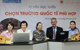 Tư vấn trực tuyến: 'Chọn chương trình học quốc tế phù hợp'