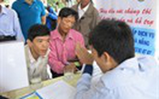 Tuyển dụng lao động vùng giải tỏa