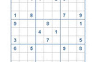Mời các bạn thử sức với ô số Sudoku 2668 mức độ Khó