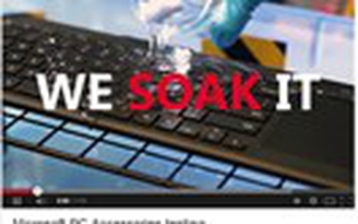 Microsoft phát triển bàn phím siêu bền