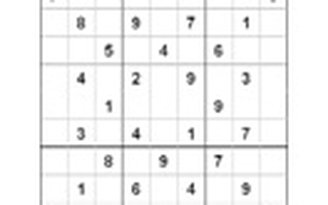 Mời các bạn thử sức với ô số Sudoku 2650 mức độ Rất khó