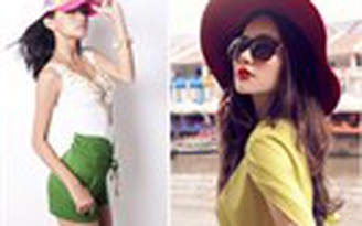 Phan Như Thảo làm duyên với mũ