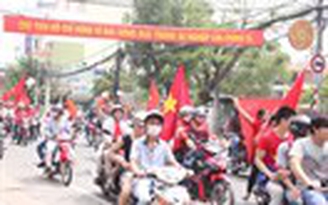 Tuần hành tại Đồng Nai: Công nhân chỉ đi theo, không có ý phá hoại các doanh nghiệp