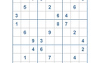 Mời các bạn thử sức với ô số Sudoku 2683 mức độ Khó