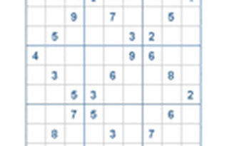 Mời các bạn thử sức với ô số Sudoku 2686 mức độ Khó
