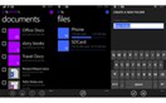Windows Phone 8.1 sẽ có trình quản lý tập tin