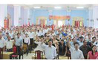 Ngành giáo dục Thừa Thiên-Huế mít tinh phản đối Trung Quốc