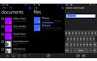 Windows Phone 8.1 thêm tính năng quản lý tập tin