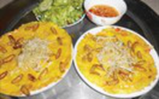 Bánh xèo nhộng tằm