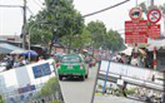 Biển báo làm khổ lái xe