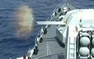 Trung Quốc tập trận đạn thật trên biển