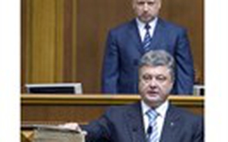'Vua sô-cô-la' nhậm chức tổng thống Ukraine