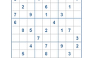 Mời các bạn thử sức với ô số Sudoku 2716 mức độ Khó