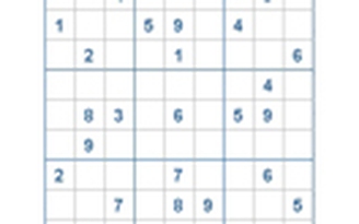 Mời các bạn thử sức với ô số Sudoku 2722 mức độ Khó