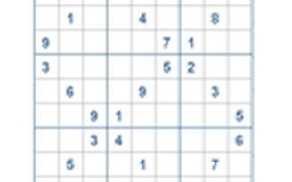 Mời các bạn thử sức với ô số Sudoku 2731 mức độ Khó
