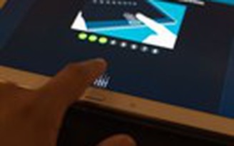 Cận cảnh mẫu máy tính bảng Tab S mới của Samsung