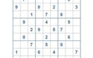 Mời các bạn thử sức với ô số Sudoku 2752 mức độ Khó