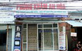 Phát hiện vi phạm tại nhiều phòng khám tư nhân