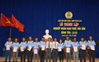 Thành lập Nghiệp đoàn nghề cá Bình Tân
