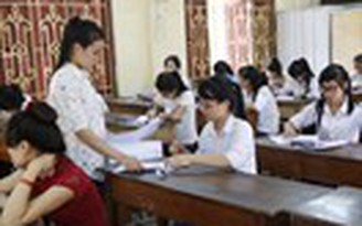 Ngày đầu tiên tuyển sinh CĐ: Tương đương đề thi tốt nghiệp THPT