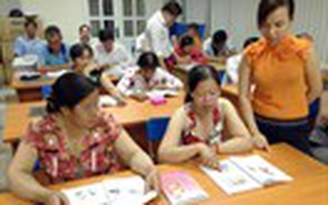 Lớp học vỡ lòng cho U.60