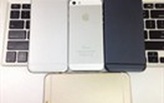 Mô hình iPhone 6 với 3 màu xuất hiện tại TP.HCM