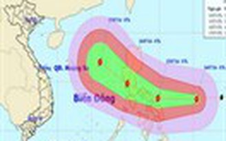 Bão Rammasun mạnh cấp 10, tiếp tục hướng về biển Đông