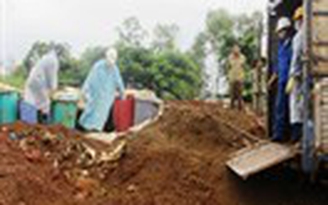 Lâm Đồng: Vận chuyển hơn 1,4 tấn hóa chất khỏi bãi rác