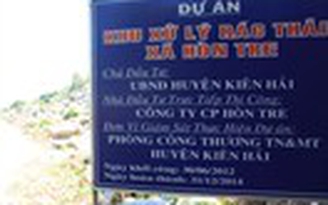 Mỏi mòn chờ khu xử lý rác thải